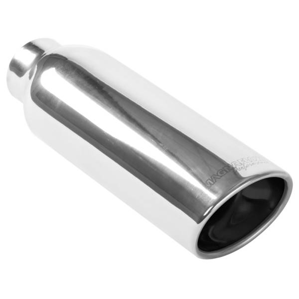 MagnaFlow Exhaust Products - MagnaFlow Exhaust Products Single Exhaust Tip - 2.25in. Inlet/3.5 x 4.25in. Outlet 35174 - Image 1
