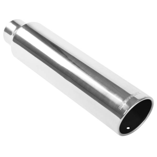 MagnaFlow Exhaust Products - MagnaFlow Exhaust Products Single Exhaust Tip - 2.25in. Inlet/3.5in. Outlet 35217 - Image 1