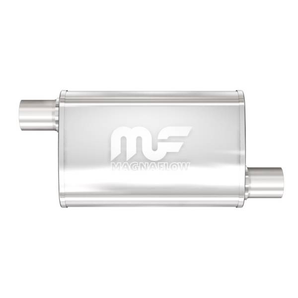MagnaFlow Exhaust Products - MagnaFlow Exhaust Products Universal Performance Muffler - 2.5/2.5 11236 - Image 1