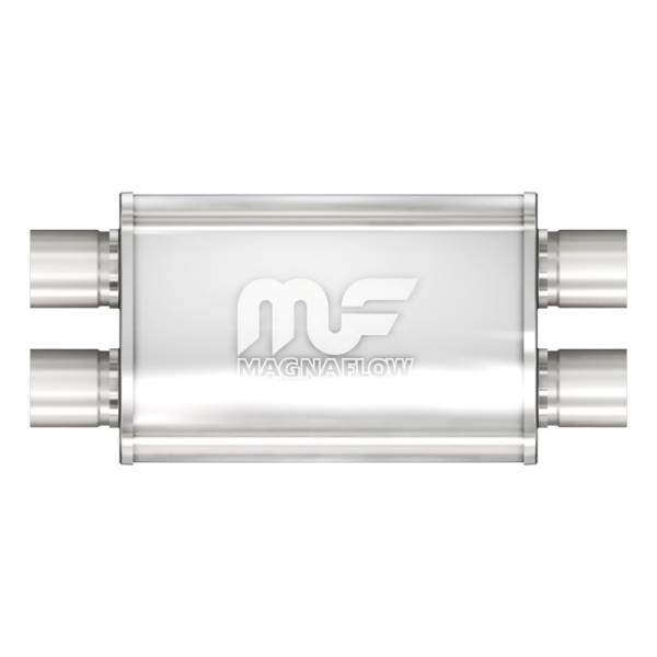 MagnaFlow Exhaust Products - MagnaFlow Exhaust Products Universal Performance Muffler - 2.25/2.25 11378 - Image 1