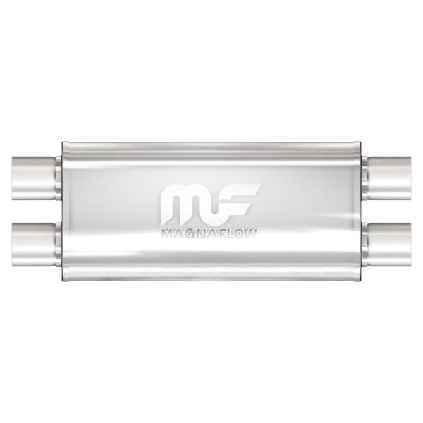 MagnaFlow Exhaust Products - MagnaFlow Exhaust Products Universal Performance Muffler - 2.5/2.5 12468 - Image 1