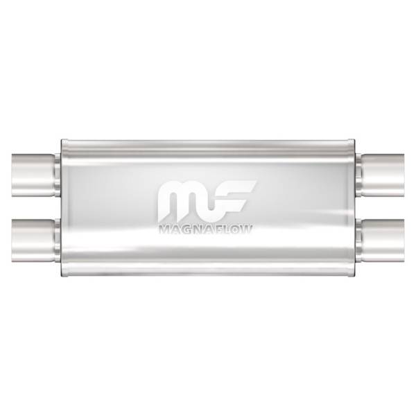 MagnaFlow Exhaust Products - MagnaFlow Muffler Mag SS 5X8 18 2.5/2.5 - Image 1