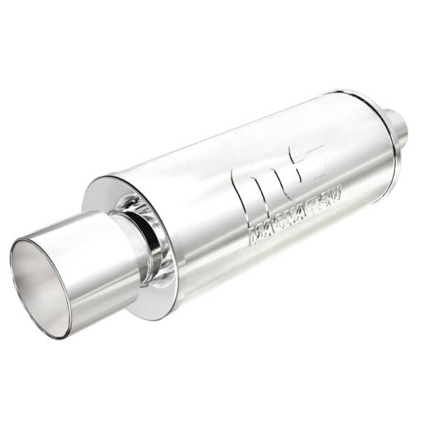 MagnaFlow Exhaust Products - MagnaFlow Muffler W/Tip Mag SS 14X6X6 2.25/4. - Image 1