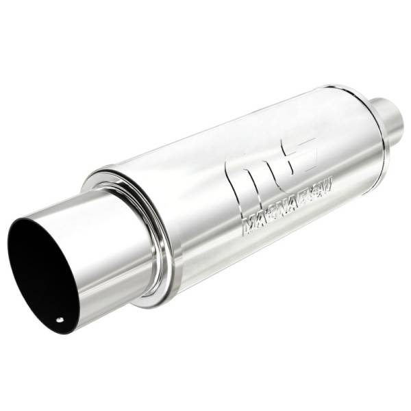 MagnaFlow Exhaust Products - MagnaFlow Muffler W/Tip Mag SS 14X5X5-2.25/4. - Image 1