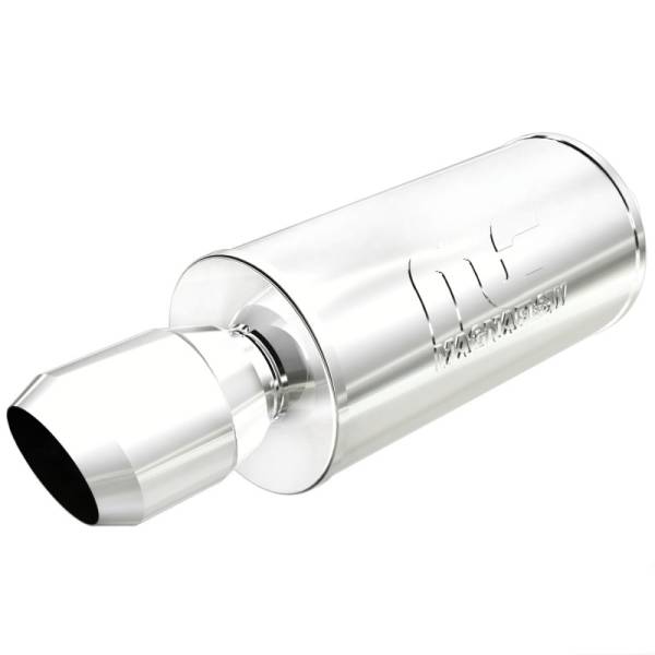 MagnaFlow Exhaust Products - MagnaFlow Muffler W/Tip Mag SS 14X7X7 2.25/4. - Image 1