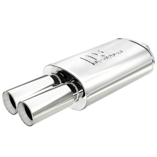 MagnaFlow Exhaust Products - MagnaFlow Muffler W/Tip Mag SS 14X5X8 2.25/3 - Image 1