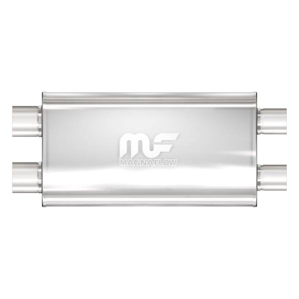 MagnaFlow Exhaust Products - MagnaFlow Exhaust Products Universal Performance Muffler - 2.5/2.5 12568 - Image 1