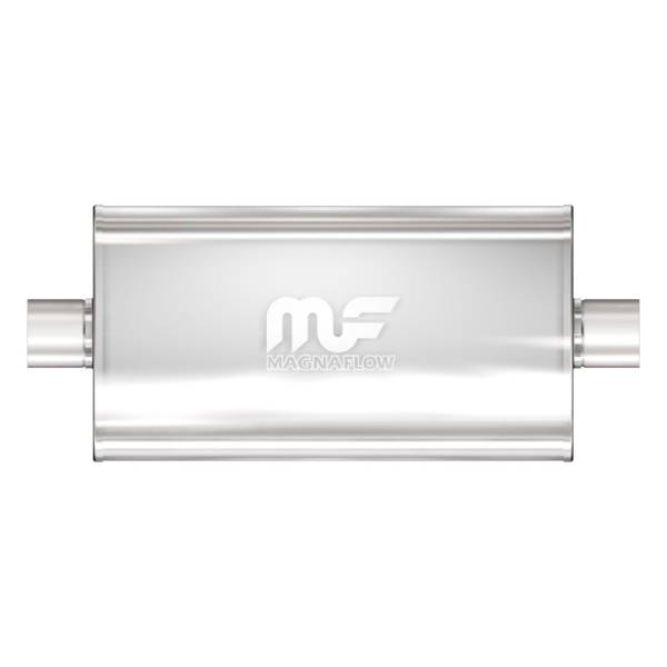 MagnaFlow Exhaust Products - MagnaFlow Exhaust Products Universal Performance Muffler - 2.5/2.5 12576 - Image 1
