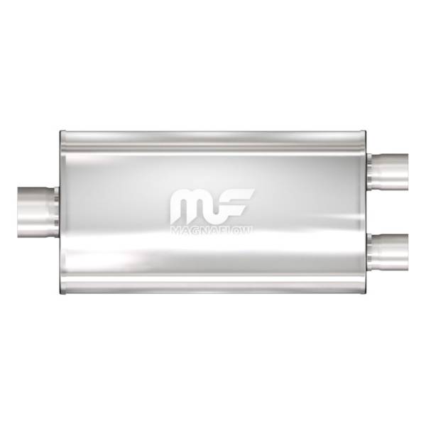 MagnaFlow Exhaust Products - MagnaFlow Exhaust Products Universal Performance Muffler - 3/3 12590 - Image 1