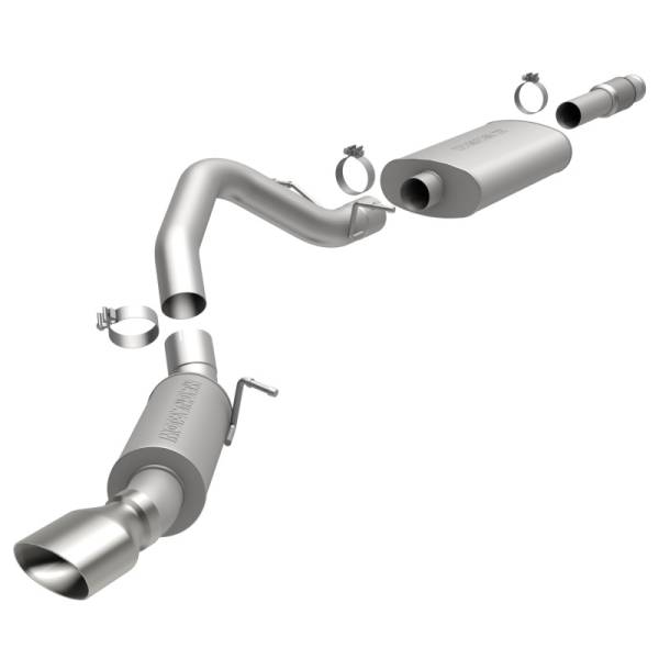 MagnaFlow Exhaust Products - MagnaFlow Exhaust Products Street Series Stainless Cat-Back System 15626 - Image 1