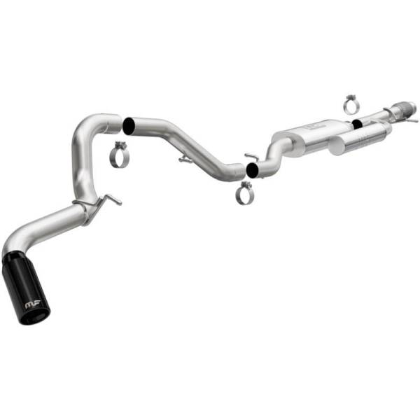 MagnaFlow Exhaust Products - MagnaFlow Exhaust Products Street Series Black Chrome Cat-Back System 19540 - Image 1