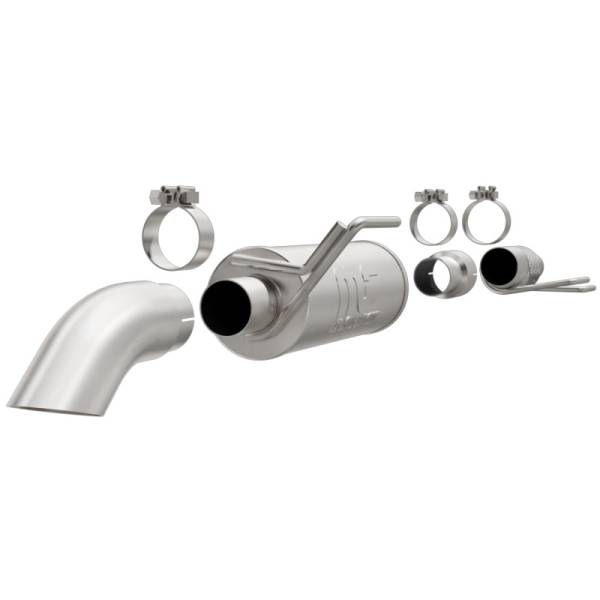 MagnaFlow Exhaust Products - MagnaFlow Exhaust Products Off Road Pro Series Gas Stainless Cat-Back 19056 - Image 1