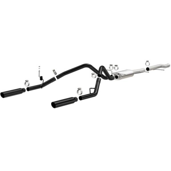 MagnaFlow Exhaust Products - MagnaFlow Exhaust Products Street Series Black Cat-Back System 15362 - Image 1