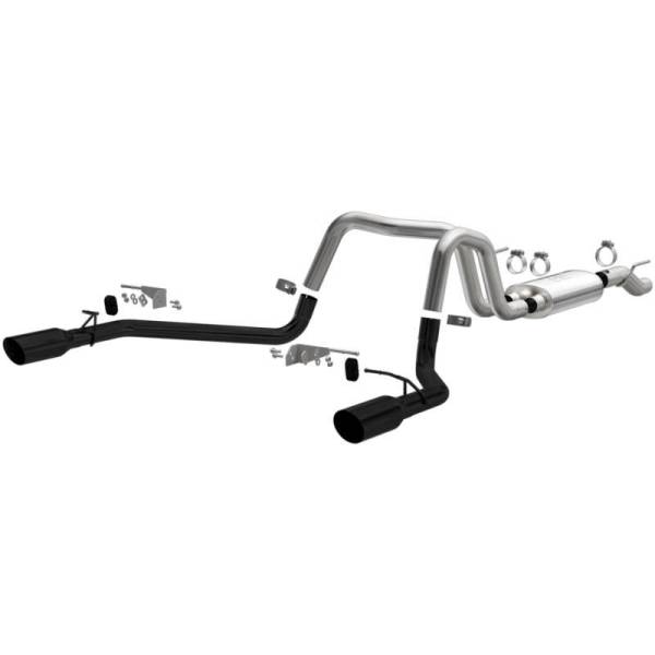 MagnaFlow Exhaust Products - MagnaFlow Exhaust Products Street Series Black Cat-Back System 19562 - Image 1