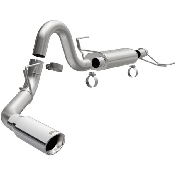 MagnaFlow Exhaust Products - MagnaFlow Exhaust Products Street Series Stainless Cat-Back System 19590 - Image 1