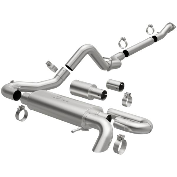 MagnaFlow Exhaust Products - MagnaFlow Exhaust Products Overland Series Stainless Cat-Back System 19556 - Image 1