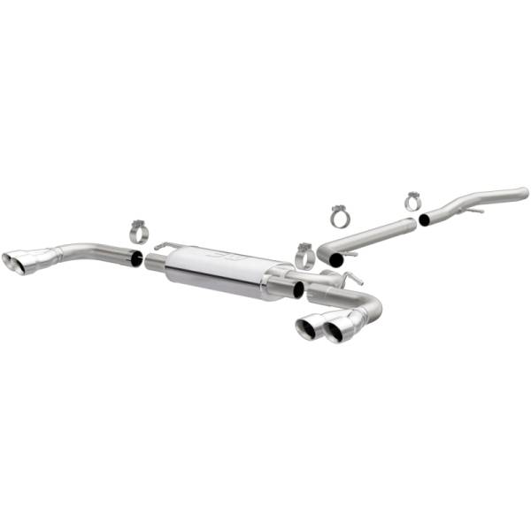 MagnaFlow Exhaust Products - MagnaFlow Exhaust Products Street Series Stainless Cat-Back System 19114 - Image 1