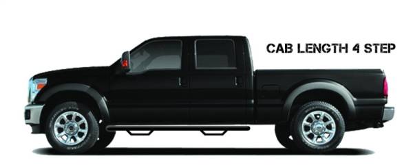 N-Fab - N-Fab Nerf Step 15.5-17 Dodge Ram 1500 Quad Cab - Tex. Black - Cab Length - 3in - D1573QC-TX - Image 1