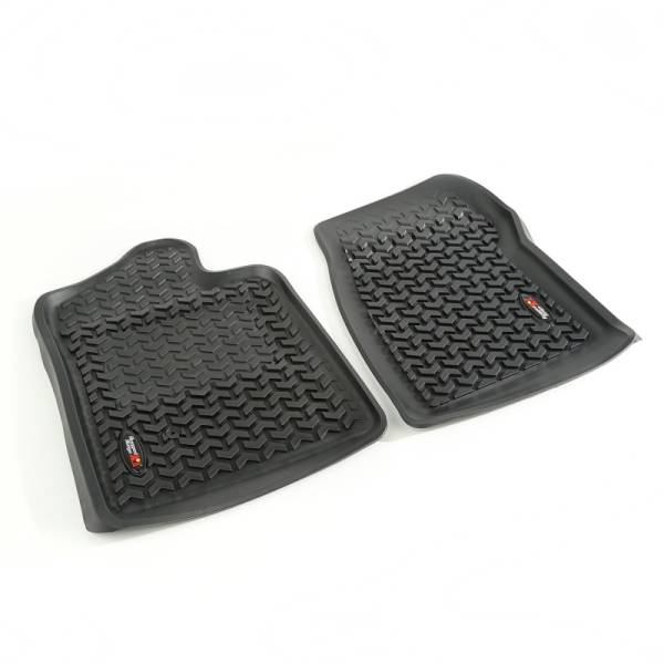 Rugged Ridge - Rugged Ridge All Terrain Floor Liner, Front Pair, Black; 07-13 GM Truck RegCab 82901.21 - Image 1