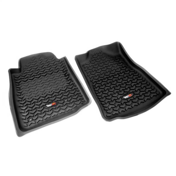 Rugged Ridge - Rugged Ridge All Terrain Floor Liner, Front Pair, Black, Auto; 05-11 Tacoma 82904.10 - Image 1