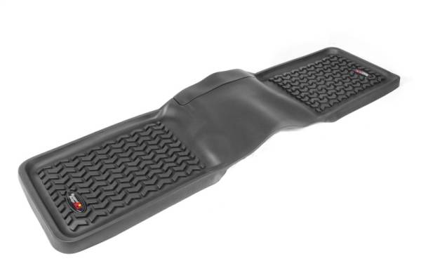 Rugged Ridge - Rugged Ridge All Terrain Floor Liner, Rear, Black; 97-08 F-150 Ext/SuperCrew 82952.11 - Image 1