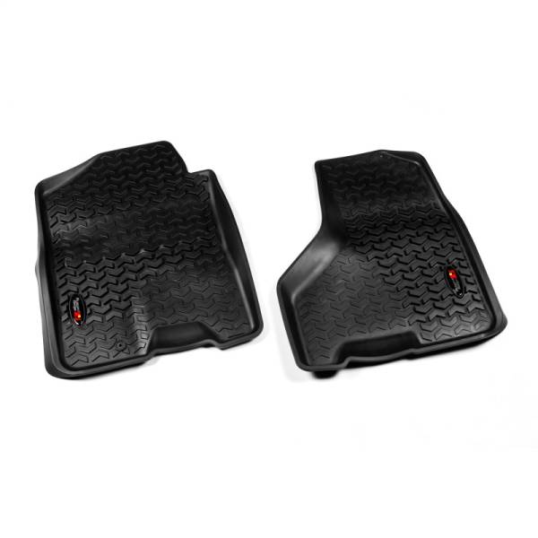 Rugged Ridge - Rugged Ridge All Terrain Floor Liner, Front Pair, Black; 09-11 Ram 1500-3500 82903.04 - Image 1