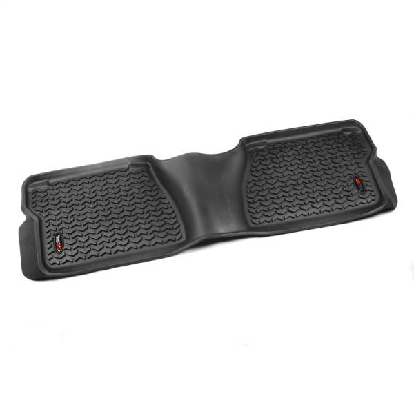 Rugged Ridge - Rugged Ridge All Terrain Floor Liner, Rear, Black; 12-18 Toyota Tundra 82954.20 - Image 1