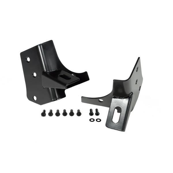 Rugged Ridge - Rugged Ridge Light Mount Bracket Kit, Windshield; 97-06 Jeep Wrangler TJ 11027.02 - Image 1