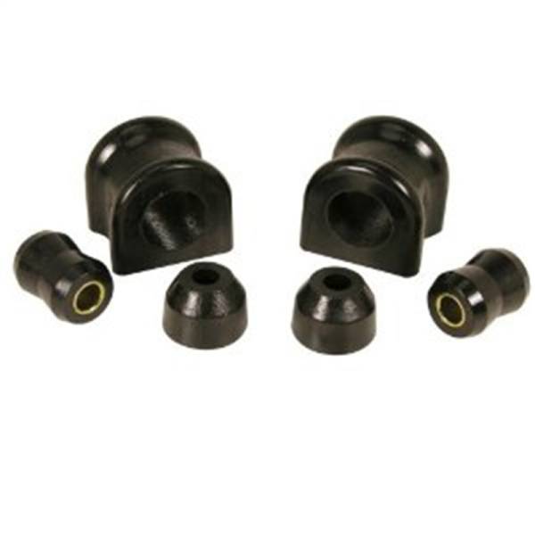 Rugged Ridge - Rugged Ridge Suspension Stabilizer Bar Bushing Kit, Front, Black, 30.5mm; 97-06 TJ 1-1111BL - Image 1