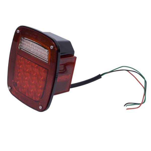 Rugged Ridge - Rugged Ridge Tail Light Assembly, Right, LED; 76-06 Jeep CJ/Wrangler YJ/TJ 12403.82 - Image 1