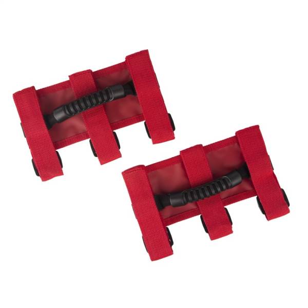 Rugged Ridge - Rugged Ridge Ultimate Grab Handle Kit, Red; 55-21 Jeep CJ/Wrangler / 20-21 Gladiator 13505.03 - Image 1