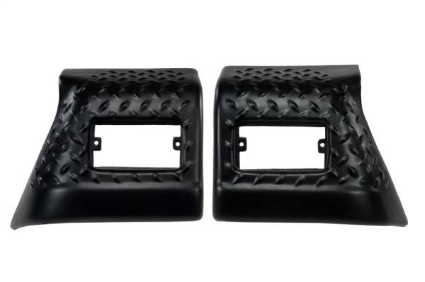 Rugged Ridge - Rugged Ridge Body Armor Kit, Front, Fender Guards; 97-06 Jeep Wrangler TJ 11650.20 - Image 1