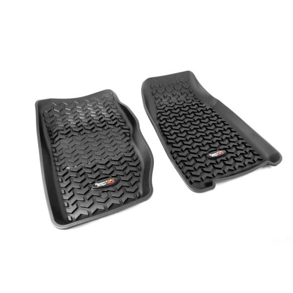 Rugged Ridge - Rugged Ridge All Terrain Floor Liner, Front Pair, Black; 84-01 Jeep Cherokee XJ 12920.25 - Image 1