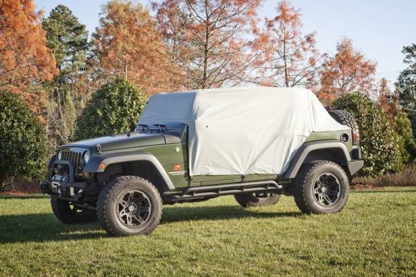 Rugged Ridge - Rugged Ridge Weather-Lite Cab Cover; 07-21 Jeep Wrangler JK/JL, 4 Door 13318.10 - Image 1