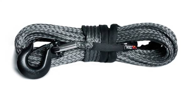 Rugged Ridge - Rugged Ridge Synthetic Winch Line, Dark Gray, 7/16 inch x 90 feet, Universal 15102.12 - Image 1