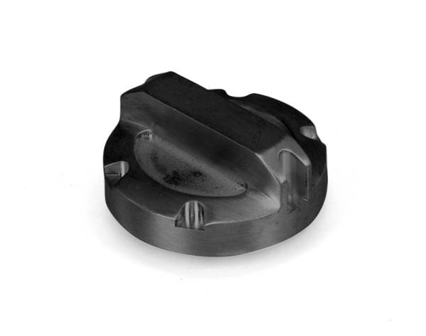 Rugged Ridge - Rugged Ridge Power Steering Reservoir Cap, Billet, Black Aluminum; 07-11 Wrangler 11431.01 - Image 1