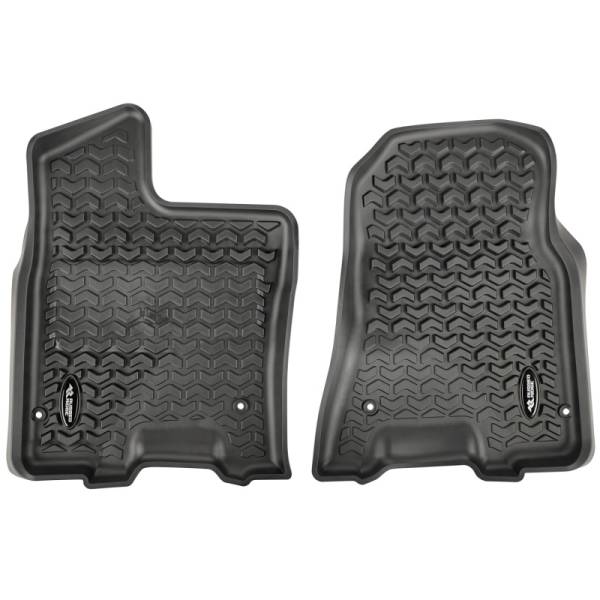 Rugged Ridge - Rugged Ridge Floor Liner Set, Front, Pair, Black; 2019 RAM 1500 82903.13 - Image 1