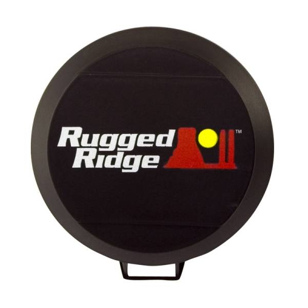 Rugged Ridge - Rugged Ridge Light Cover, HID, 6 Inch, Black, Off Road 15210.50 - Image 1