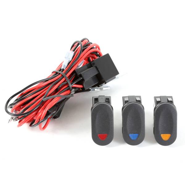 Rugged Ridge - Rugged Ridge Light Installation Wiring Harness Kit, 3 Lights 15210.73 - Image 1