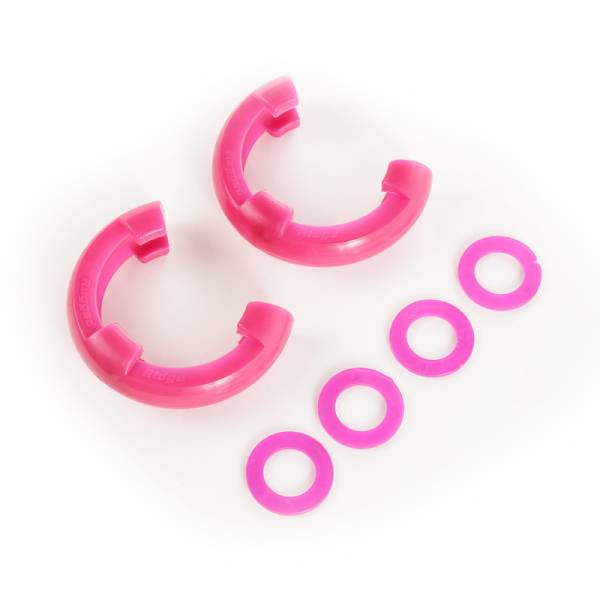 Rugged Ridge - Rugged Ridge D-Ring Shackle Isolator Kit, Pink Pair, 3/4 inch 11235.34 - Image 1