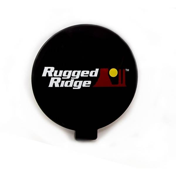 Rugged Ridge - Rugged Ridge Light Cover, 6 Inch, Black, Off Road 15210.53 - Image 1