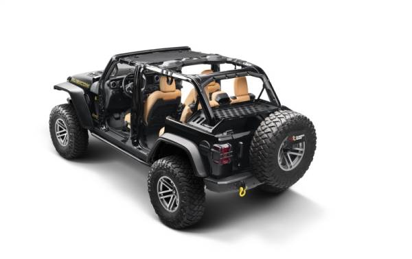 Rugged Ridge - Rugged Ridge 07-21 Wrangler JK/JL 4-Door Interior Storage Rack - Image 1