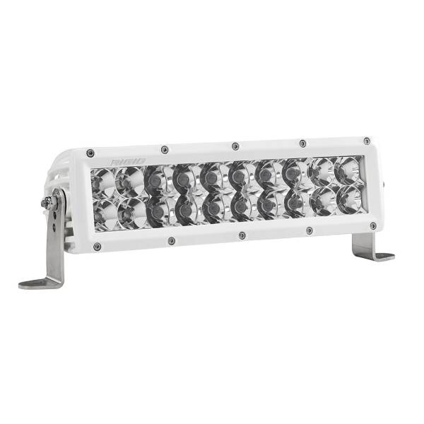 Rigid Industries - Rigid Industries 10 Inch Spot/Flood Combo Light White Housing E-Series Pro - 810313 - Image 1