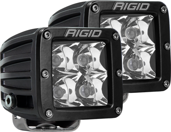 Rigid Industries - Rigid Industries Spot Surface Mount Black Pair D-Series Pro - 202213 - Image 1
