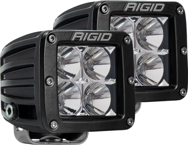 Rigid Industries - Rigid Industries Flood Surface Mount Black Pair D-Series Pro - 202113 - Image 1