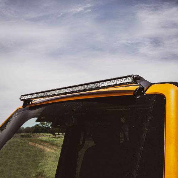 Rigid Industries - Rigid Industries 2021-Present Ford Bronco Roof Line Light Kit with a SR Spot/Flood Combo Bar Included - 46724 - Image 1