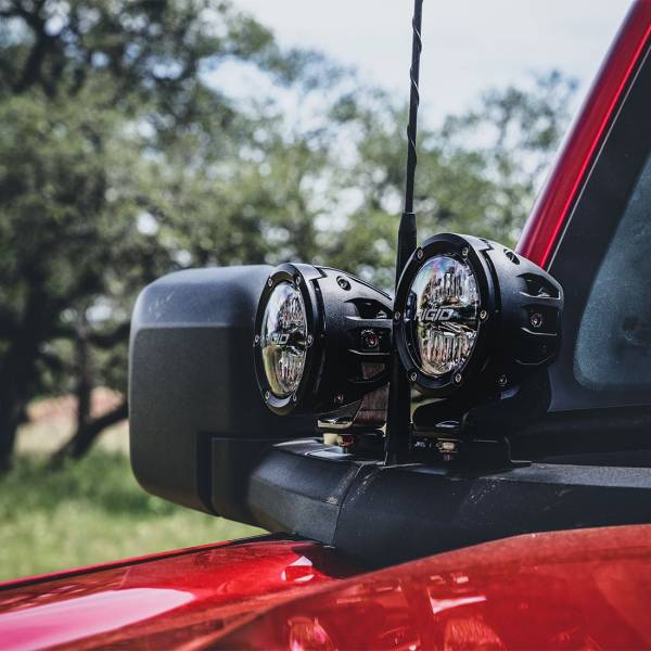 Rigid Industries - Rigid Industries 2021-Present Ford Bronco A-Pillar Light Kit with a set of 360 Spot and a set 360 Drive Lights - 46722 - Image 1