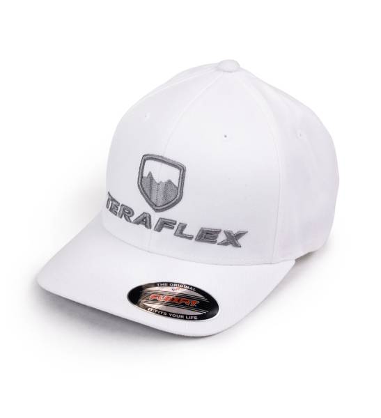 TeraFlex - Premium FlexFit Hat White Large / XL TeraFlex - Image 1