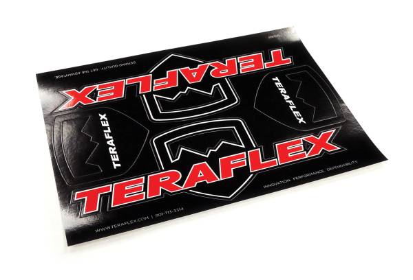 TeraFlex - Sticker Sheet 6 Inch x 8 Inch TeraFlex - Image 1