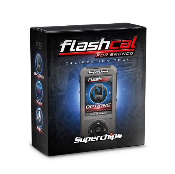 Superchips - Superchips Flashcal 2021-2022 Ford Bronco - 2.3 L4 and 2.7 V6 - 1546 - Image 1